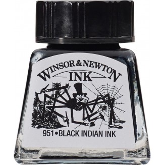 Winsor & Newton 14ml Σινική Μελάνη Indian Black