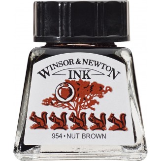 Winsor & Newton 14ml Σινική Μελάνη Nut Brown