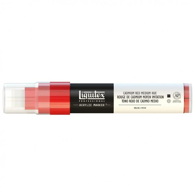 Liquitex Professional Ακρυλικός Μαρκαδόρος 15mm Cadmium Red Medium Hue