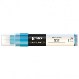 Liquitex Professional Ακρυλικός Μαρκαδόρος 15mm Fluorescent Blue