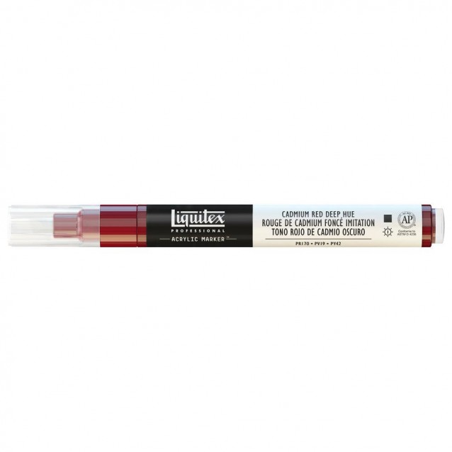 Liquitex Professional Ακρυλικός Μαρκαδόρος 2mm Cadmium Red Dark Hue