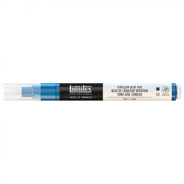 Liquitex Professional Ακρυλικός Μαρκαδόρος 2mm Blue Ceruleum Hue