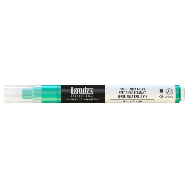 Liquitex Professional Ακρυλικός Μαρκαδόρος 2mm Bright Aqua Green