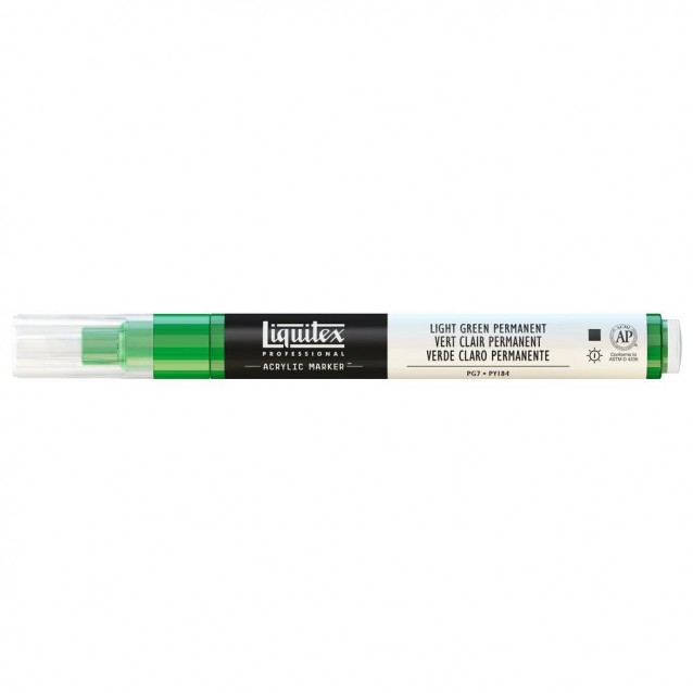 Liquitex Professional Ακρυλικός Μαρκαδόρος 2mm Green Light Permanent