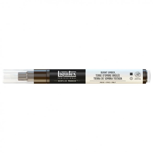 Liquitex Professional Ακρυλικός Μαρκαδόρος 2mm Burnt Umber