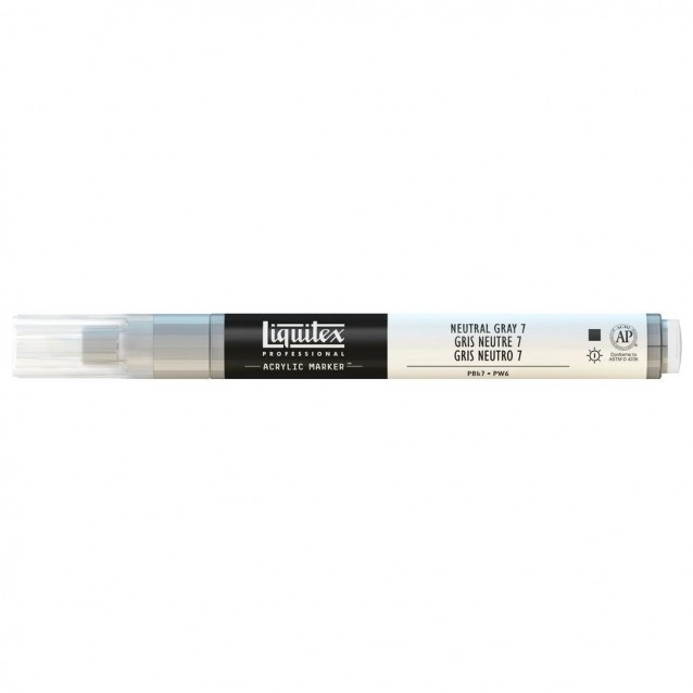 Liquitex Professional Ακρυλικός Μαρκαδόρος 2mm Neutral Grey N 7