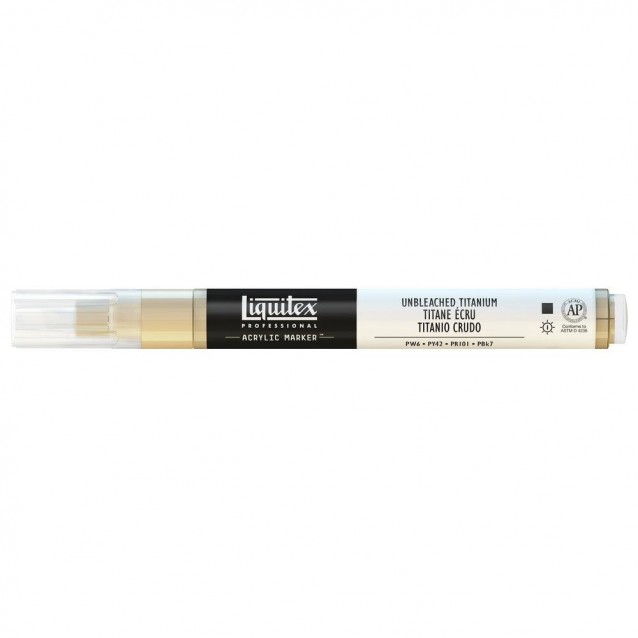 Liquitex Professional Ακρυλικός Μαρκαδόρος 2mm Unbleached Titanium