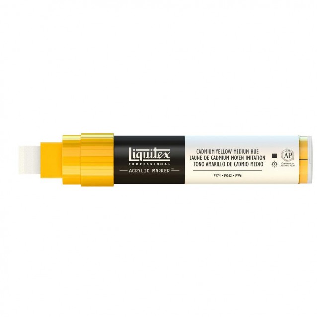 Liquitex Professional Ακρυλικός Μαρκαδόρος 15mm Cadmium Yellow Medium Hue