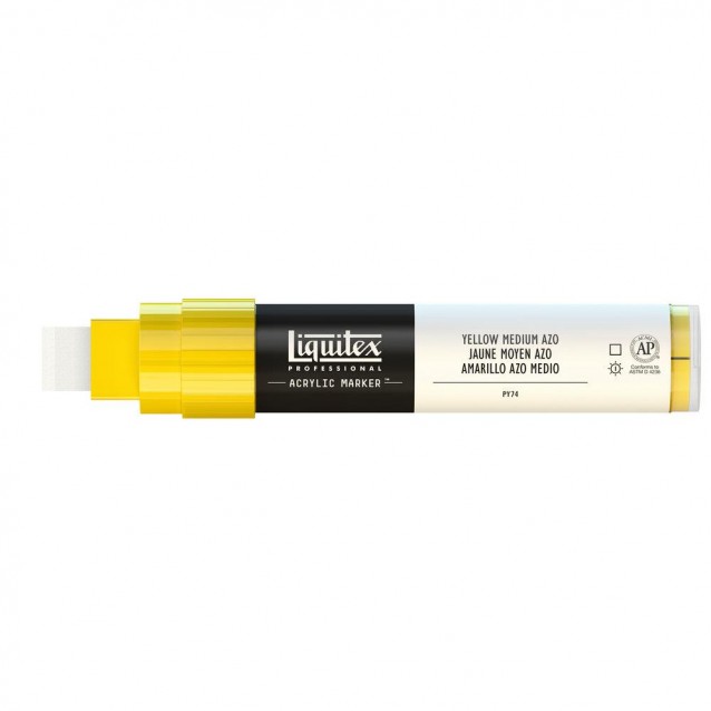 Liquitex Professional Ακρυλικός Μαρκαδόρος 15mm Yellow Medium Azo