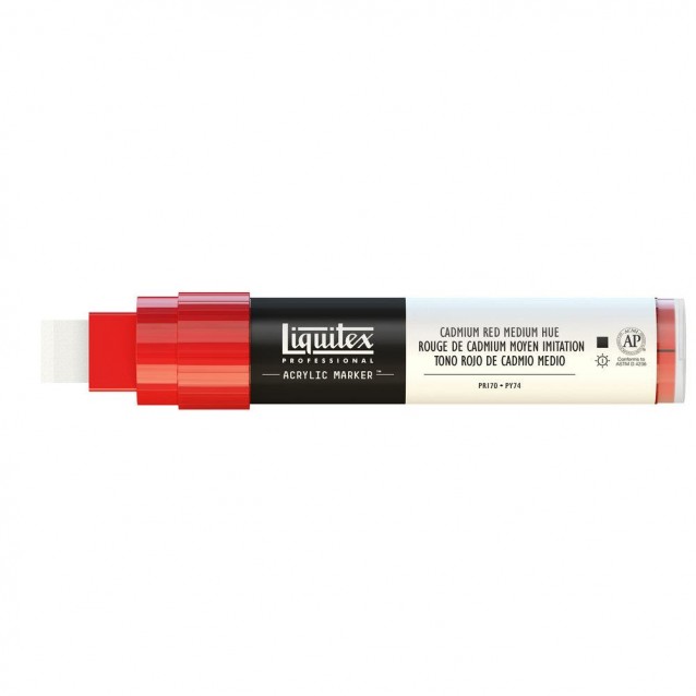 Liquitex Professional Ακρυλικός Μαρκαδόρος 15mm Cadmium Red Medium Hue