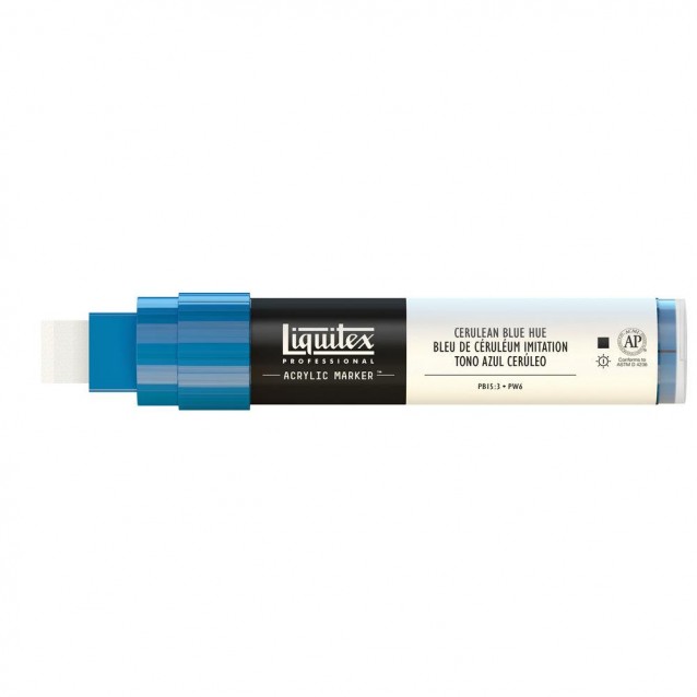 Liquitex Professional Ακρυλικός Μαρκαδόρος 15mm Blue Ceruleum Hue