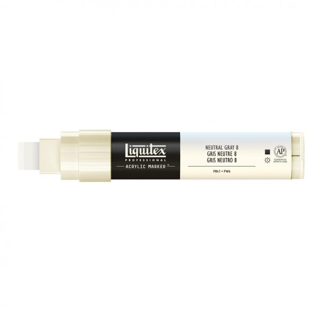 Liquitex Professional Ακρυλικός Μαρκαδόρος 15mm Neutral Grey N 8