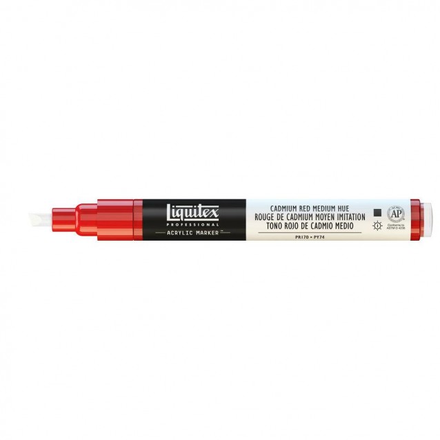 Liquitex Professional Ακρυλικός Μαρκαδόρος 2mm Cadmium Red Medium Hue