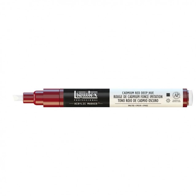 Liquitex Professional Ακρυλικός Μαρκαδόρος 2mm Cadmium Red Dark Hue