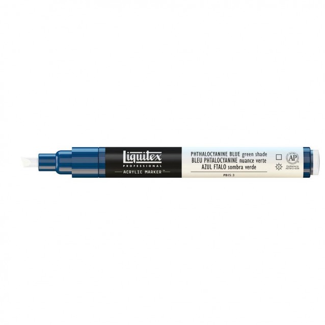 Liquitex Professional Ακρυλικός Μαρκαδόρος 2mm Phthalocyanine Blue (Green Shade)