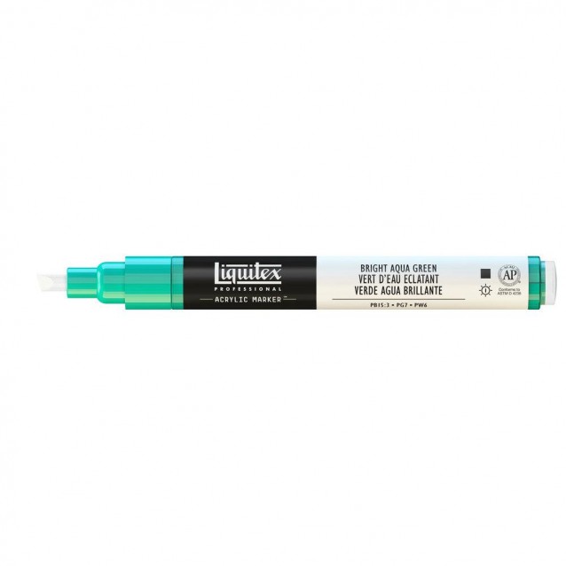 Liquitex Professional Ακρυλικός Μαρκαδόρος 2mm Bright Aqua Green