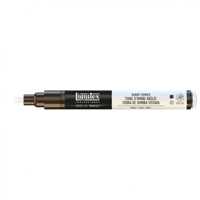 Liquitex Professional Ακρυλικός Μαρκαδόρος 2mm Burnt Umber