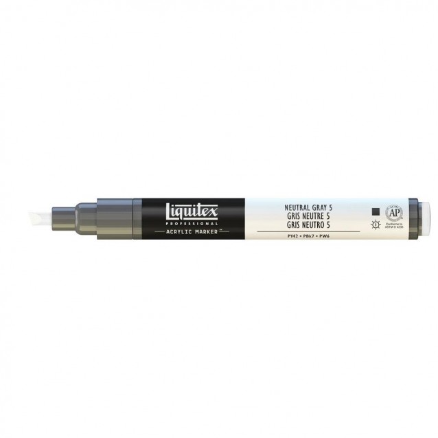 Liquitex Professional Ακρυλικός Μαρκαδόρος 2mm Neutral Grey 5