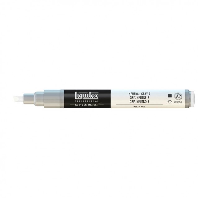 Liquitex Professional Ακρυλικός Μαρκαδόρος 2mm Neutral Grey N 7