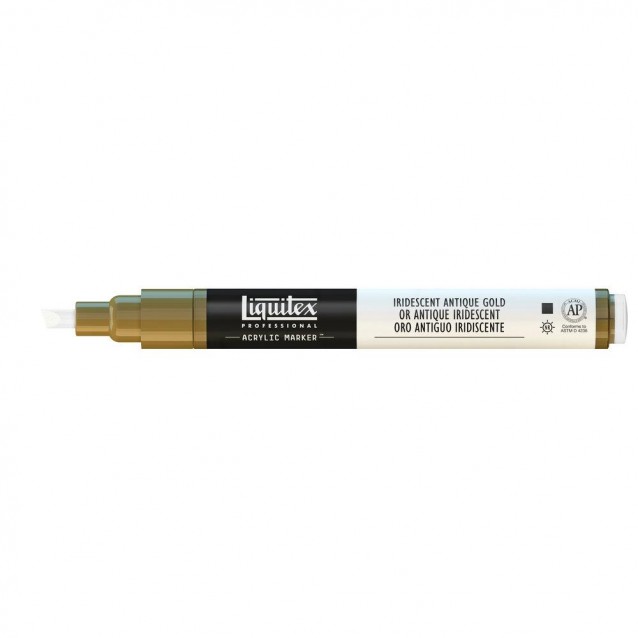 Liquitex Professional Ακρυλικός Μαρκαδόρος 2mm Iridescent Antique Gold