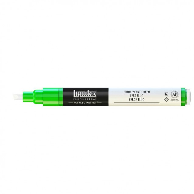 Liquitex Professional Ακρυλικός Μαρκαδόρος 2mm Fluorescent Green