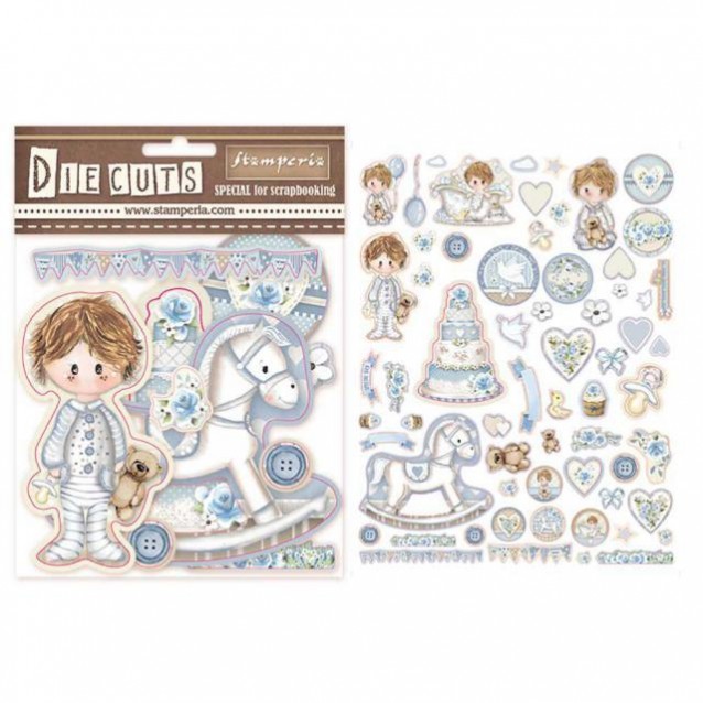 Stamperia Διάφορα Διακοσμητικά Scrapbooking Little Boy