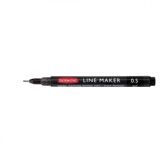 Derwent Line Maker Μαρκαδόρος Λεπτής Γραφής 0,5 mm