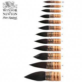 Winsor & Newton Δετό Πινέλο Ακουαρέλας Τρίχα Σκίουρου 