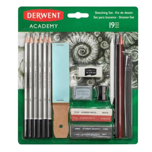 Derwent Academy Sketching Set 19 τεμ