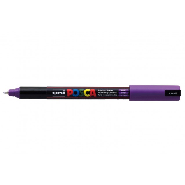 Posca Μαρκαδόρος PC-1MR Λεπτός 0,7mm Βιολέ