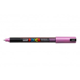 Posca Μαρκαδόρος PC-1MR Λεπτός 0,7mm Μεταλλικό Ροζ