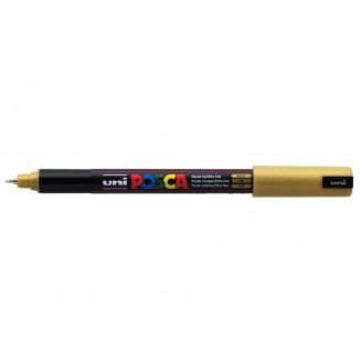 Posca Μαρκαδόρος PC-1MR Λεπτός 0,7mm Χρυσό