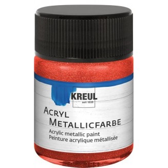 Kreul 50ml Ακρυλικό Μεταλλικό Χρώμα Red