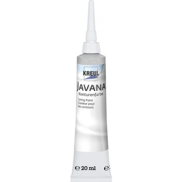 Kreul 20ml Javana Περίγραμμα Pearl Silver