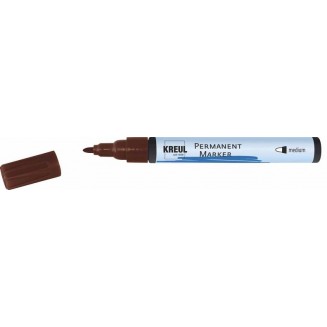 Kreul Permanent Marker Medium Dark Brown