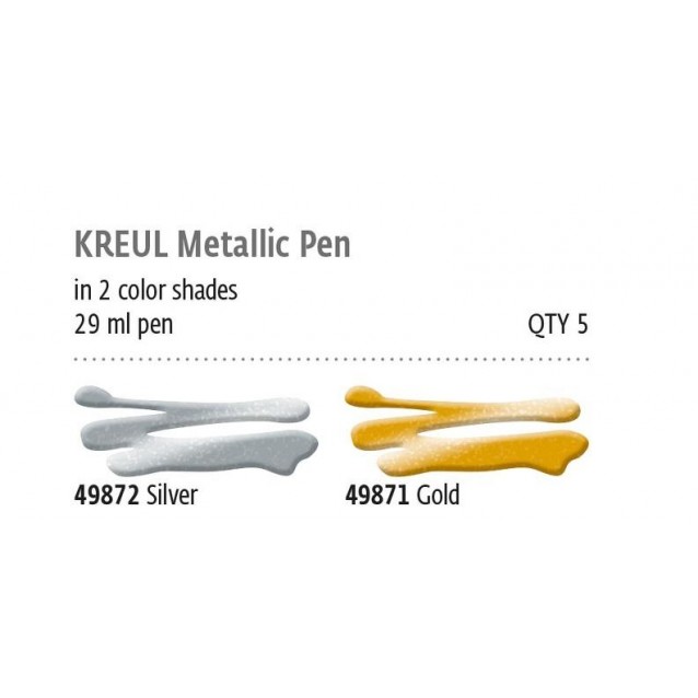 Kreul 29ml Pic Tixx Metallic Pen Gold