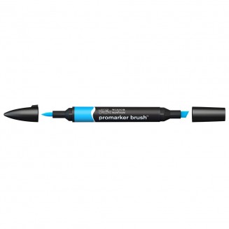 Winsor & Newton Μαρκαδόρος Promarker Brush C847 Cyan