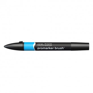 Winsor & Newton Μαρκαδόρος Promarker Brush C847 Cyan