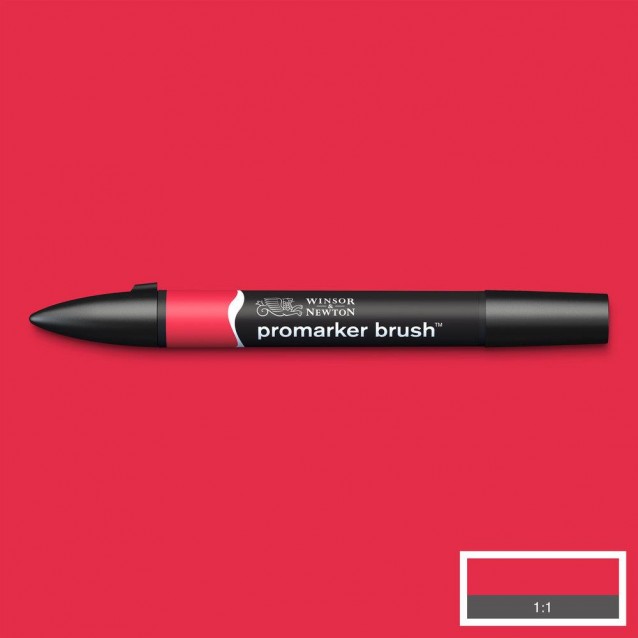 Winsor & Newton Μαρκαδόρος Promarker Brush R666 Red