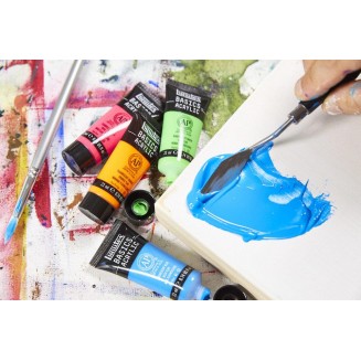 Liquitex Basics 400ml Acrylic 470 Cerulean Blue Hue