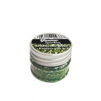 Stamperia 40gr Glamour Sparkles Sparkling Green