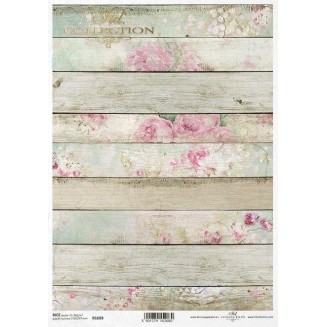 Itd. Collection Ριζόχαρτο Decoupage A4 (21x29,7cm) Shabby Chic Planks