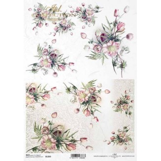 Itd. Collection Ριζόχαρτο Decoupage A4 (21x29,7cm) Spring Flowers