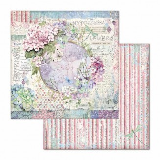 Stamperia Χαρτί Scrapbooking 30,5x30,5cm Διπλής Όψης Garland