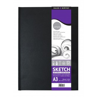 Daler Rowney Σκληρόδετο Sketchbook Simply 54Φ A3 (29,7x42 cm) 100gr