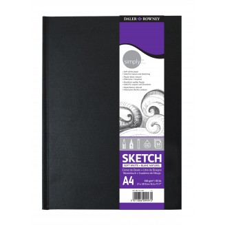 Daler Rowney Σκληρόδετο Sketchbook Simply 54Φ A4 (21x29,7cm) 100gr