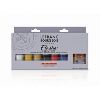 Lefranc & Bourgeois 6X20ml Flashe Acrylic Discovery Set