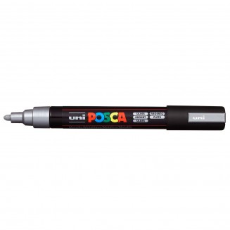 Posca Μαρκαδόρος PC-5M Μεσαίος 1,8-2,5mm Ασημί