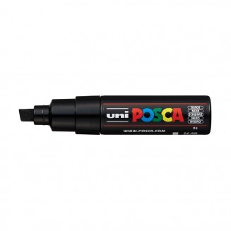 Posca Μαρκαδόρος PC-8K Χονδρός 8mm Μαύρο