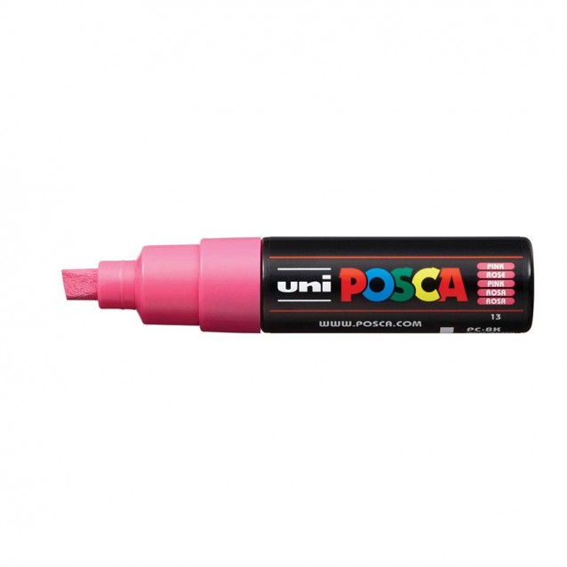 Posca Μαρκαδόρος PC-8K Χονδρός 8mm Ροζ